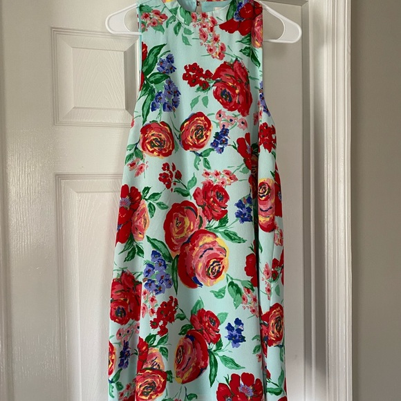 Floral mint dress - Picture 1 of 1